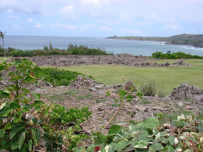 The Hanokahua Burial Site, Kapalua, Maui, Hawaii