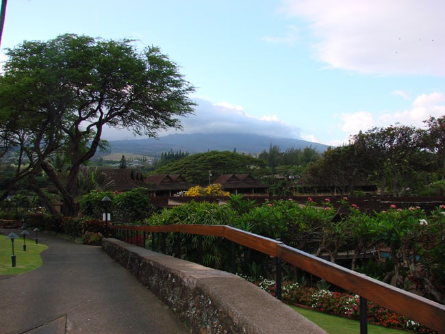View at Napili Kai Beach Resort, Maui, Hawaii