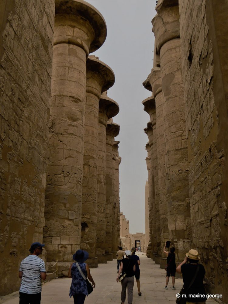 Hypostyle hall of Seti in Temple of Amun at Karnak