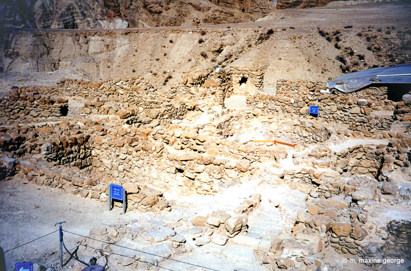 Qumran, where the Dead Sea scrolls were written