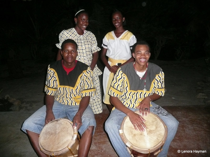 Garifuna Drummers "Drumming of Belize" at Hopkins Resort