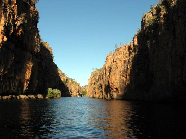  Katherine Gorge in early morning - Australia. Photo courtesy of Heather and Barry Minton